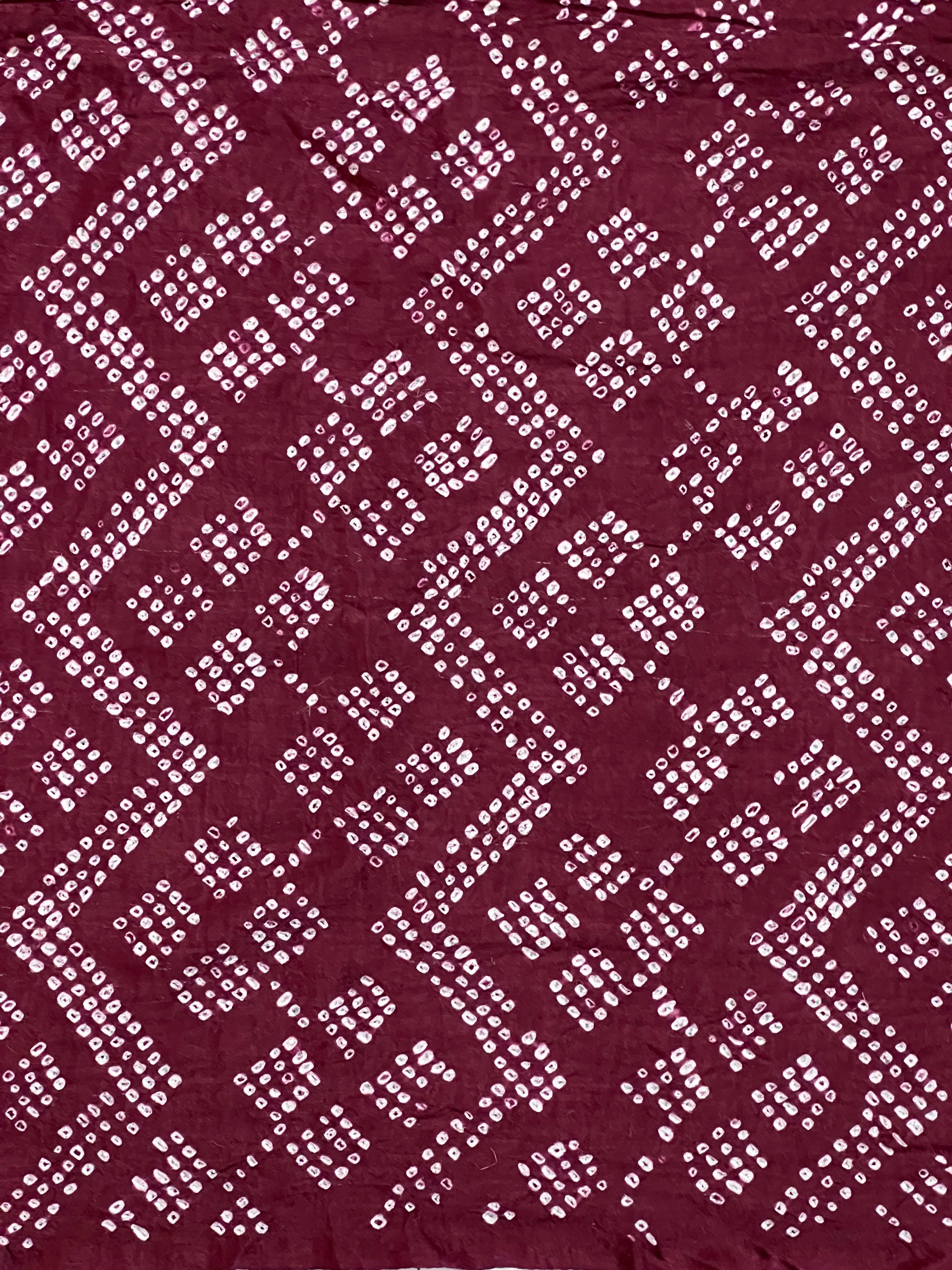 Gaji Silk Bandhej Dupatta