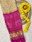 Gaji Silk Bandhej Dupatta