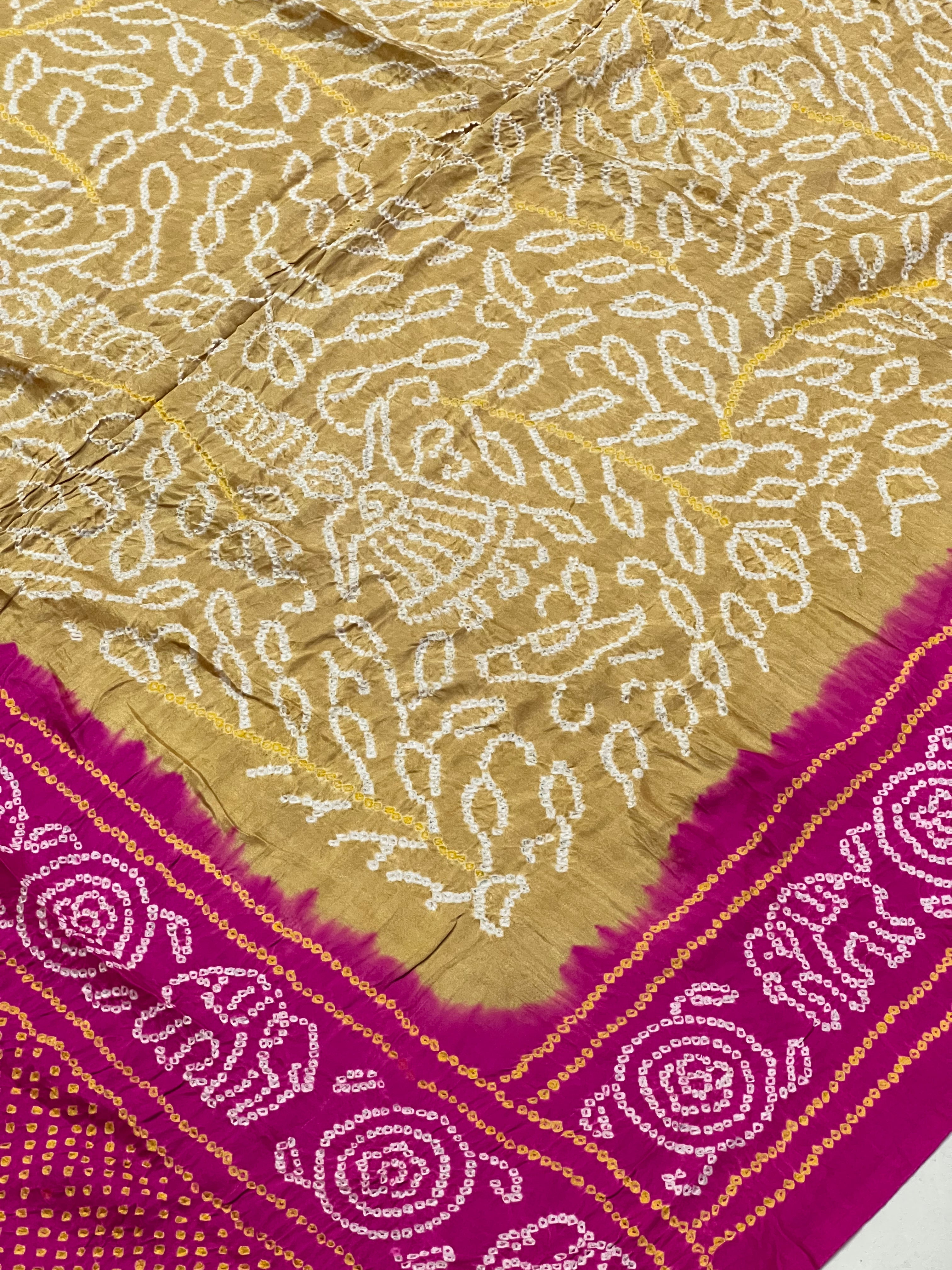 Gaji Silk Bandhej Dupatta Secondary image