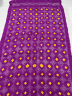 Gaji Silk Bandhej Dupatta