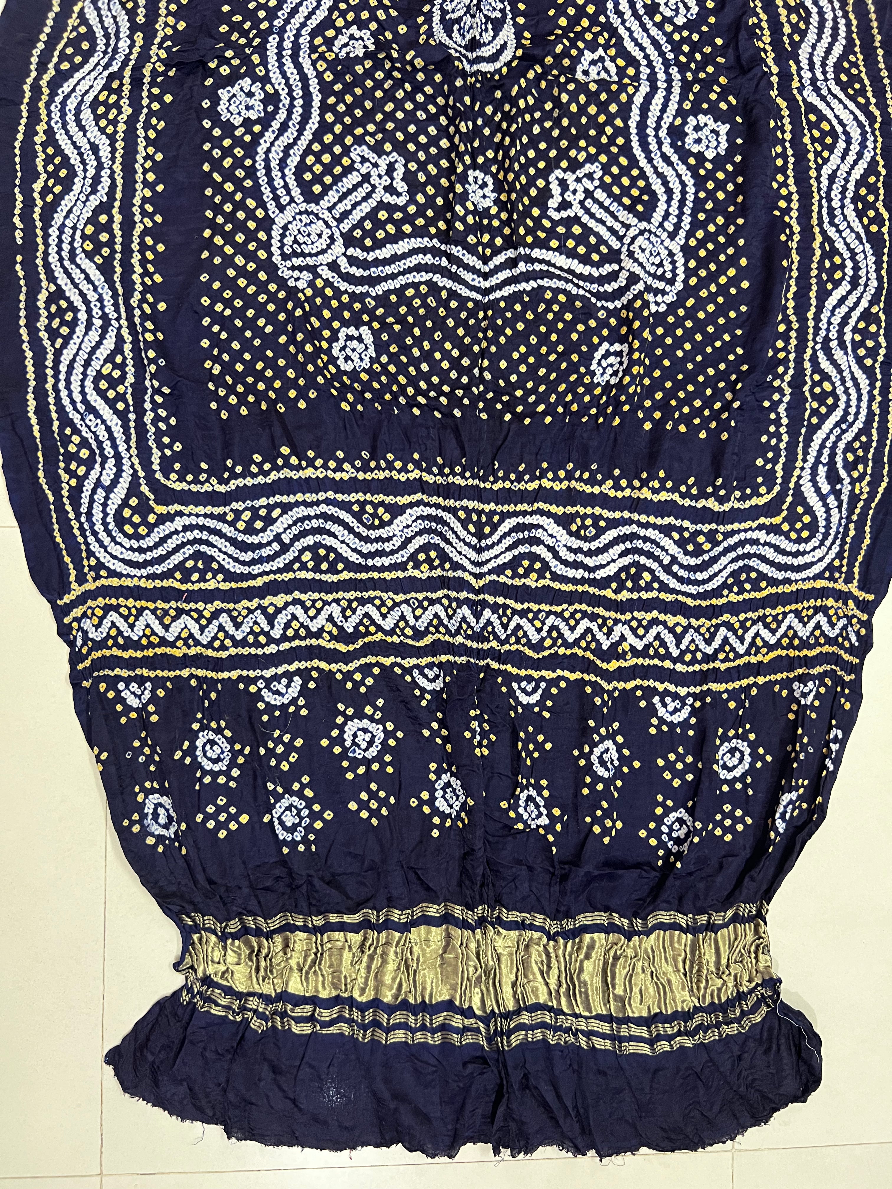 Gaji Silk Bandhej Dupatta Secondary image