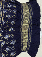 Gaji Silk Bandhej Dupatta