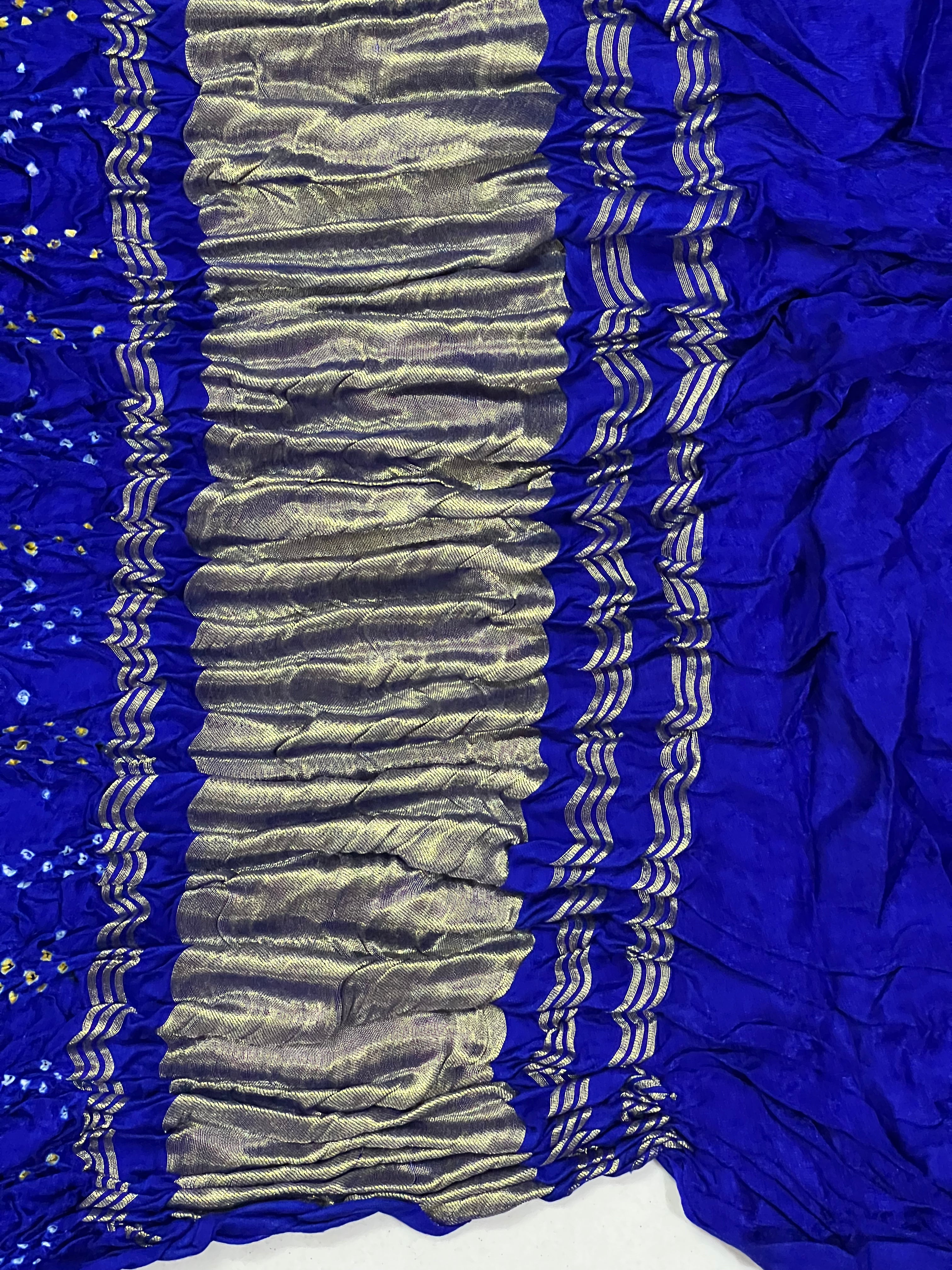 Gaji Silk Bandhej Dupatta