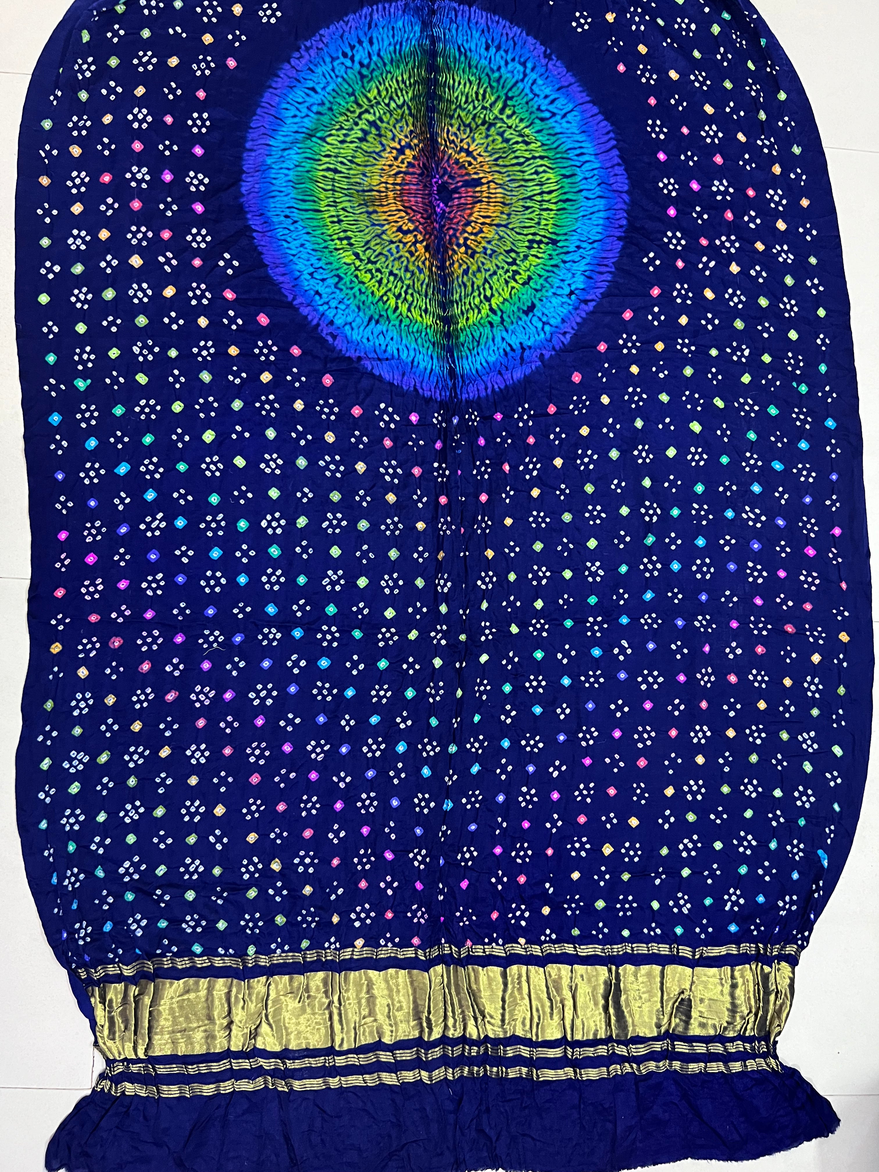 Gaji Silk Bandhej Dupatta Secondary image