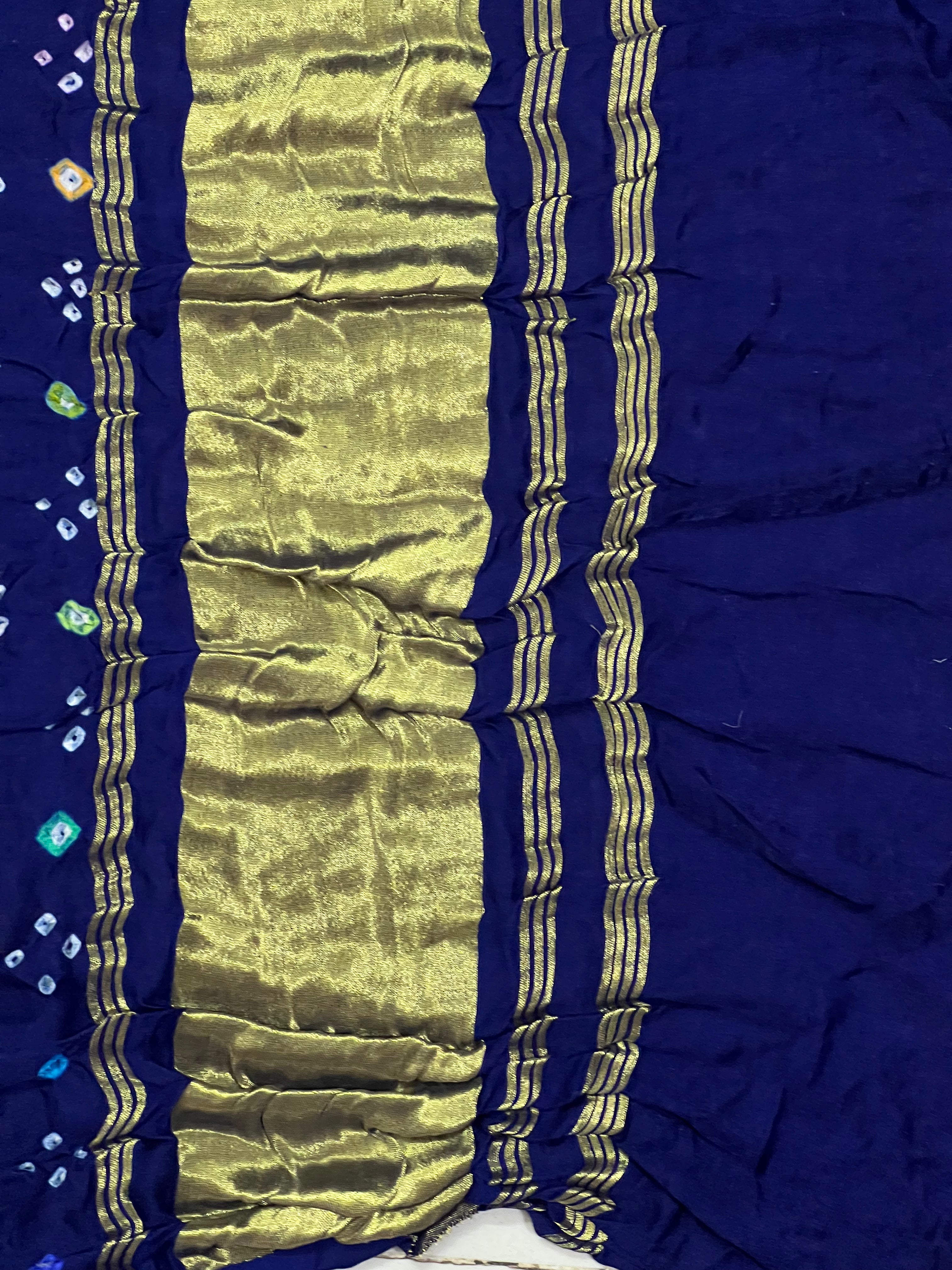 Gaji Silk Bandhej Dupatta