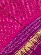 Gaji Silk Bandhej Dupatta