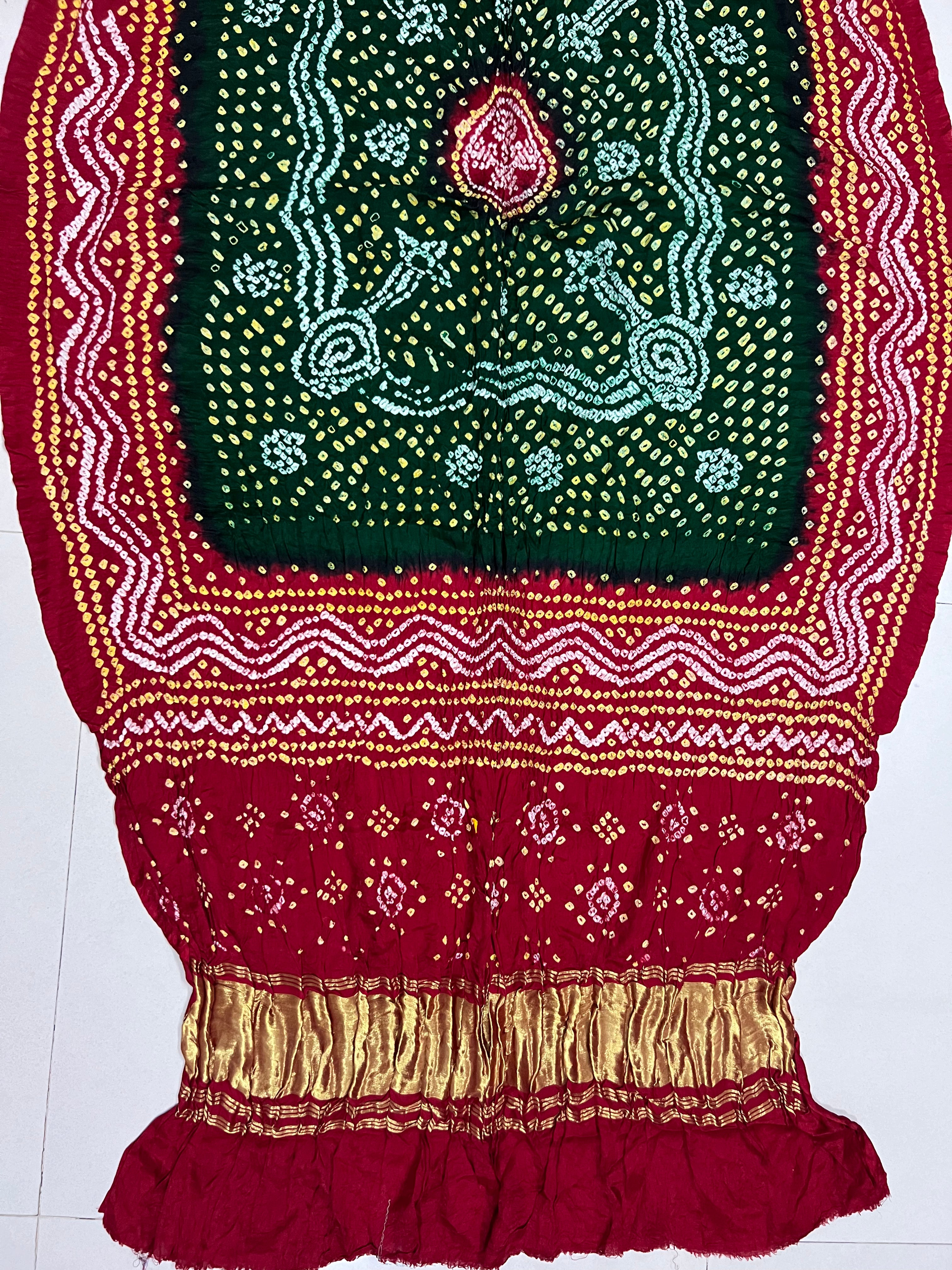 Gaji Silk Bandhej Dupatta Secondary image