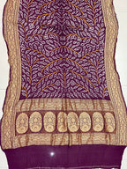 Georgette Bandhej Dupatta