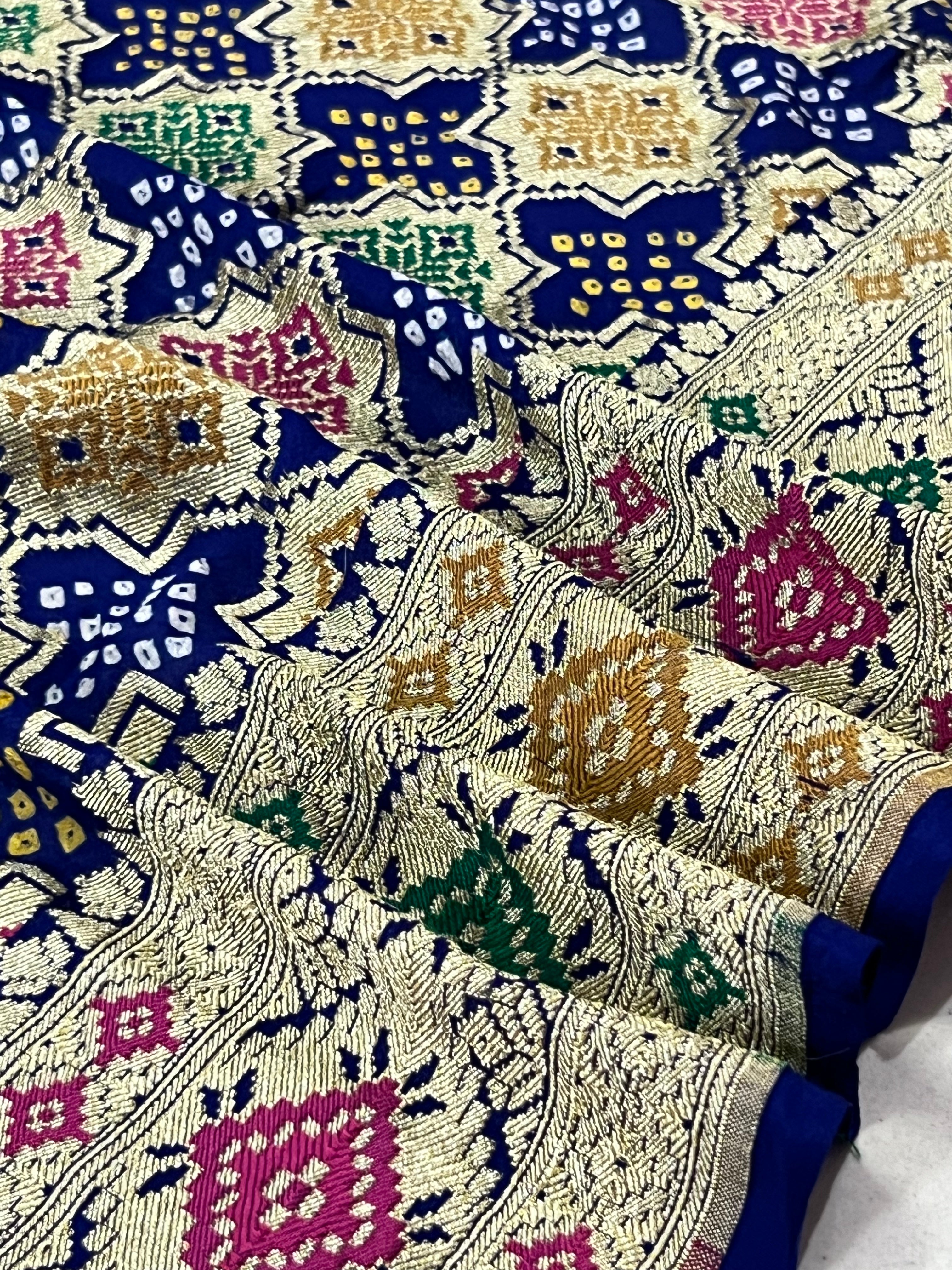 Georgette Bandhej Dupatta