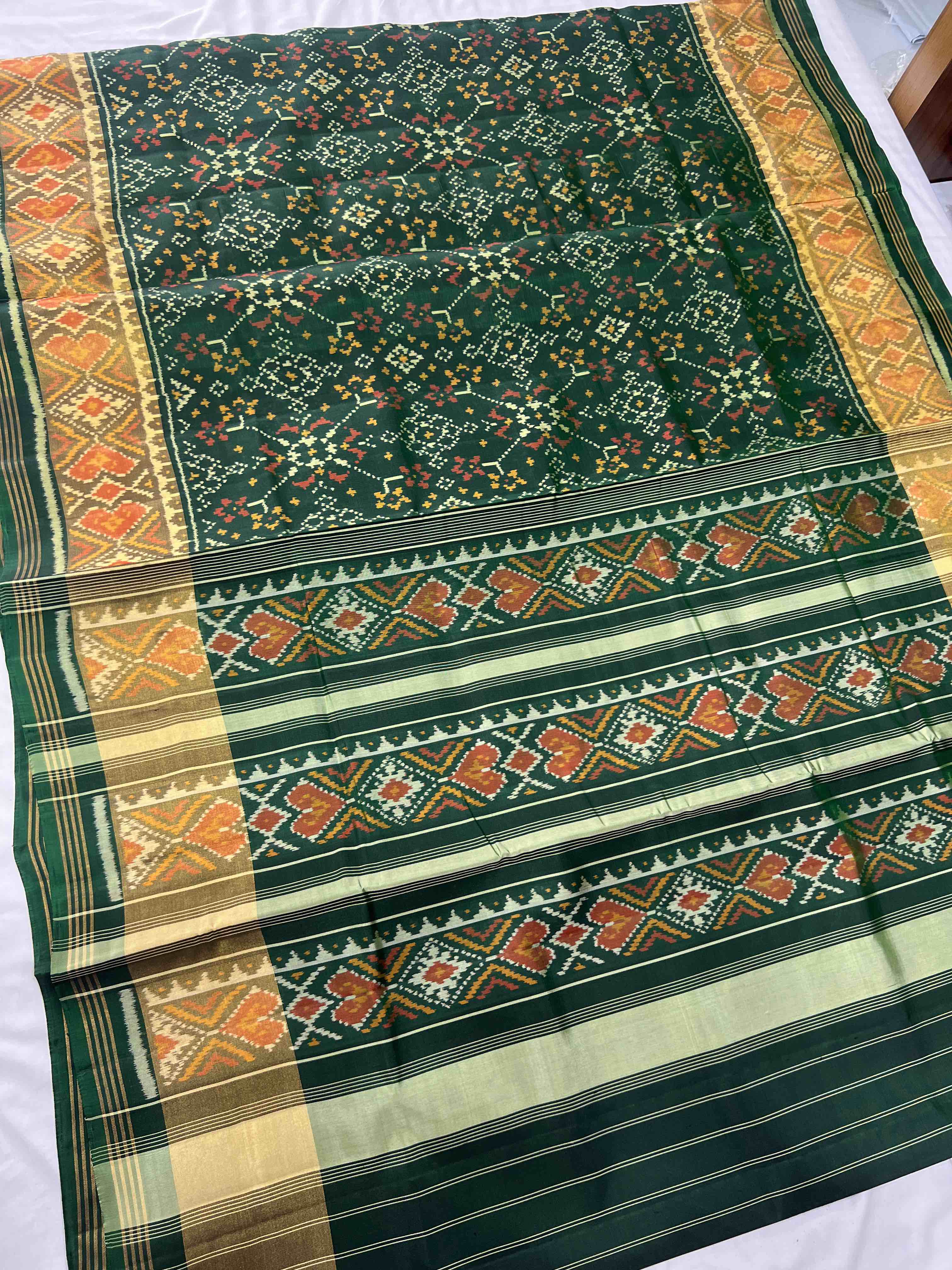 Handwoven Patola Silk Saree