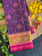 Handwoven Patola Silk Saree