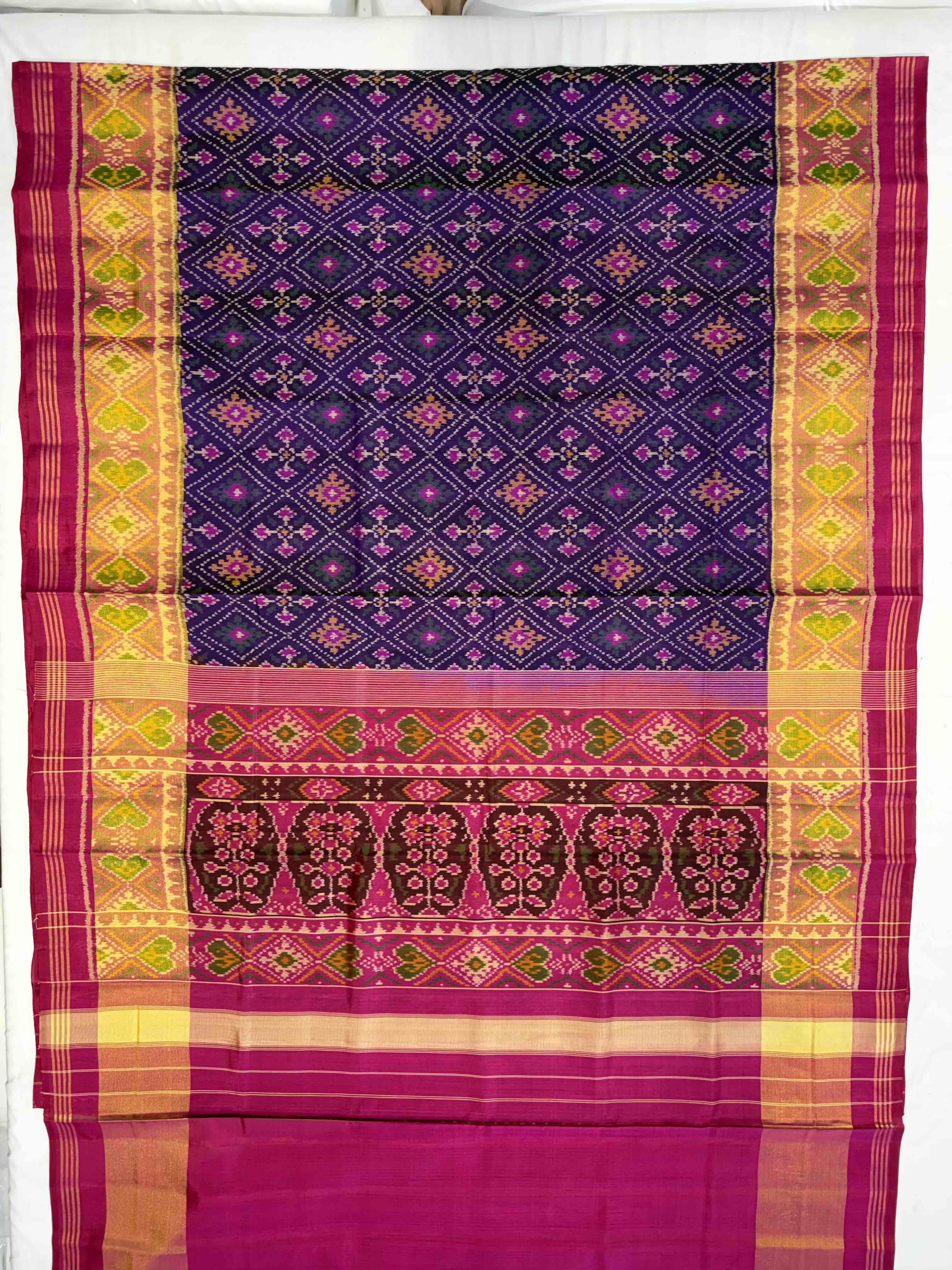 Handwoven Patola Silk Saree