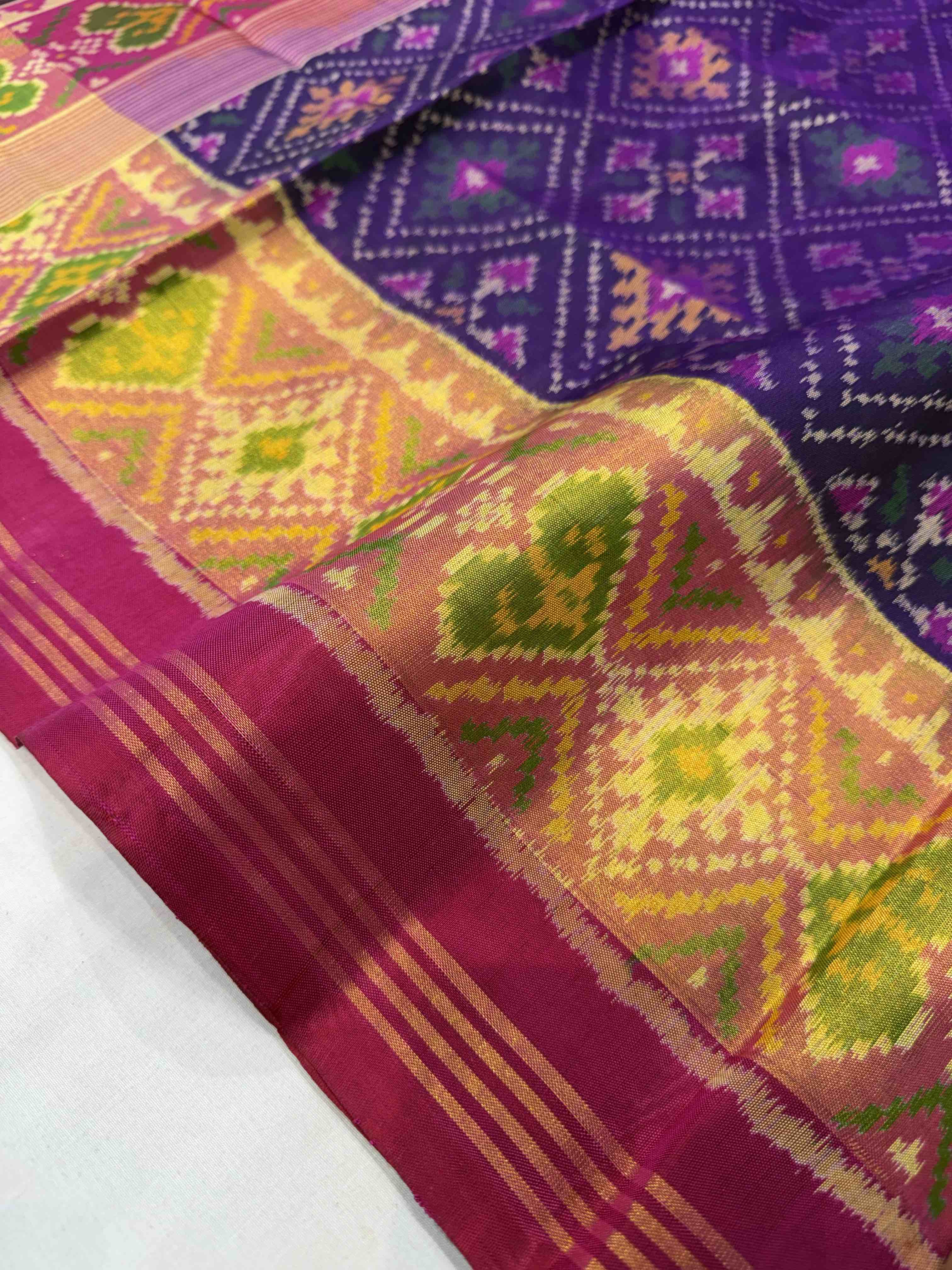 Handwoven Patola Silk Saree
