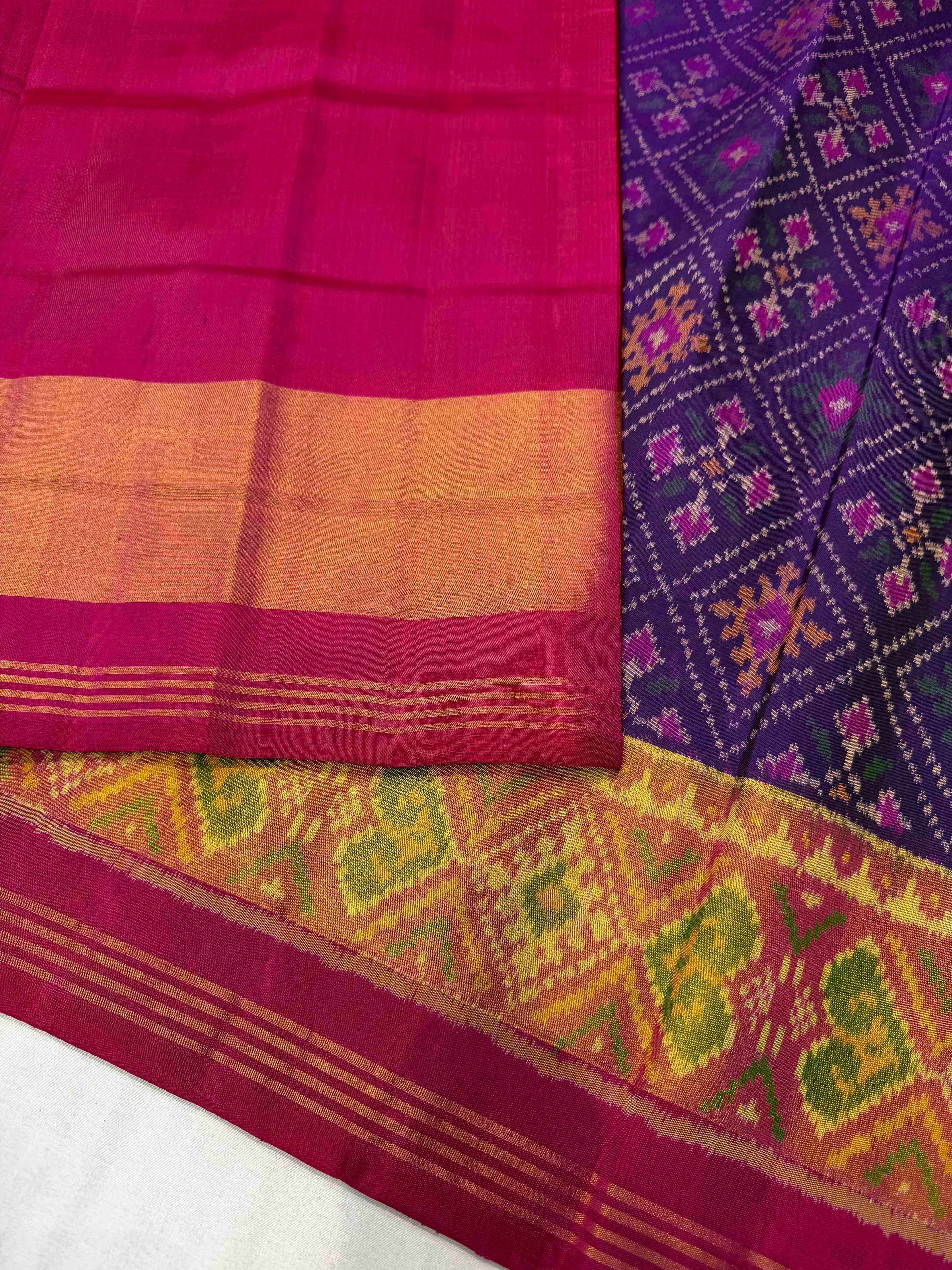 Handwoven Patola Silk Saree