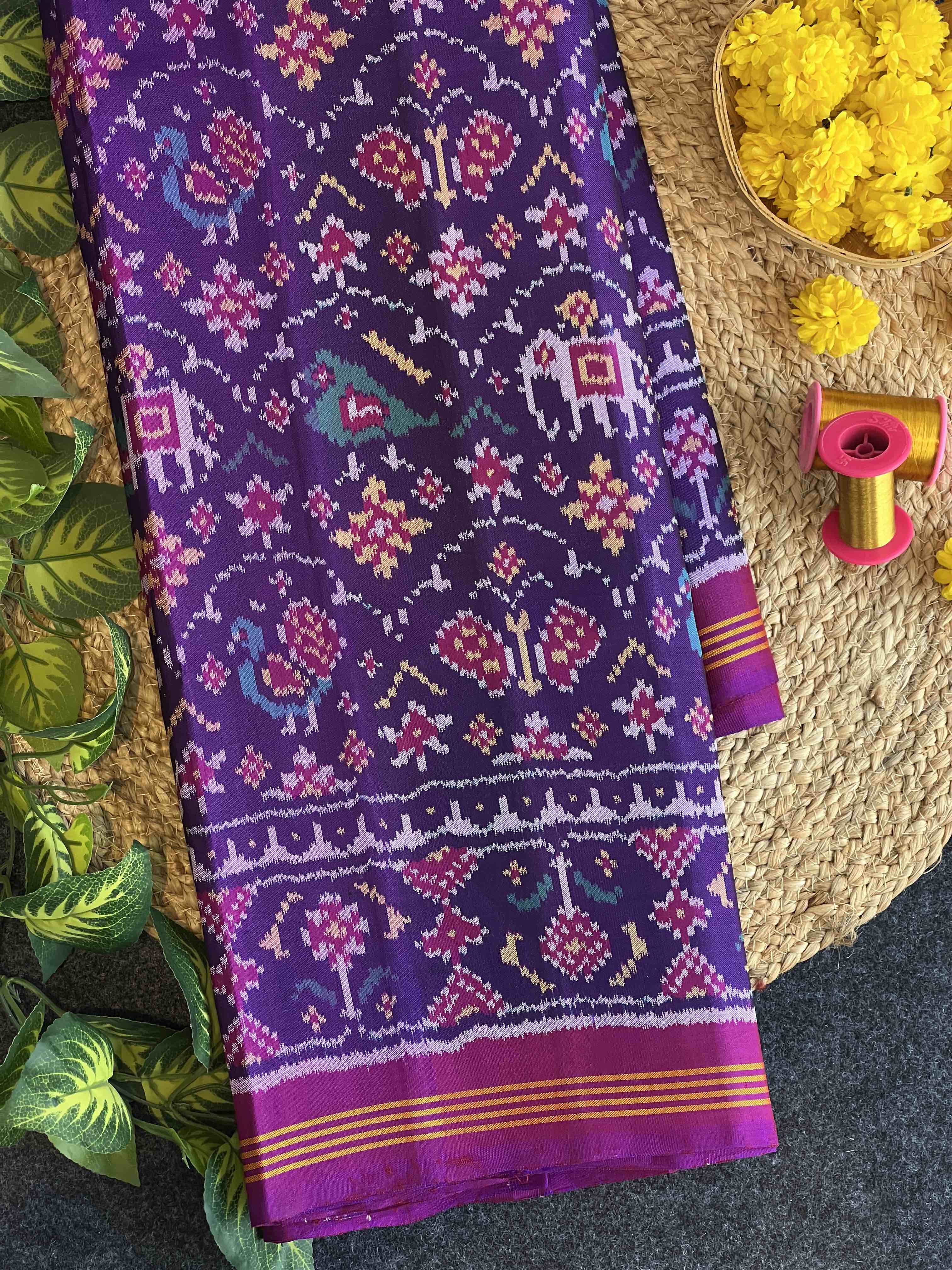 Handwoven Patola Silk Saree