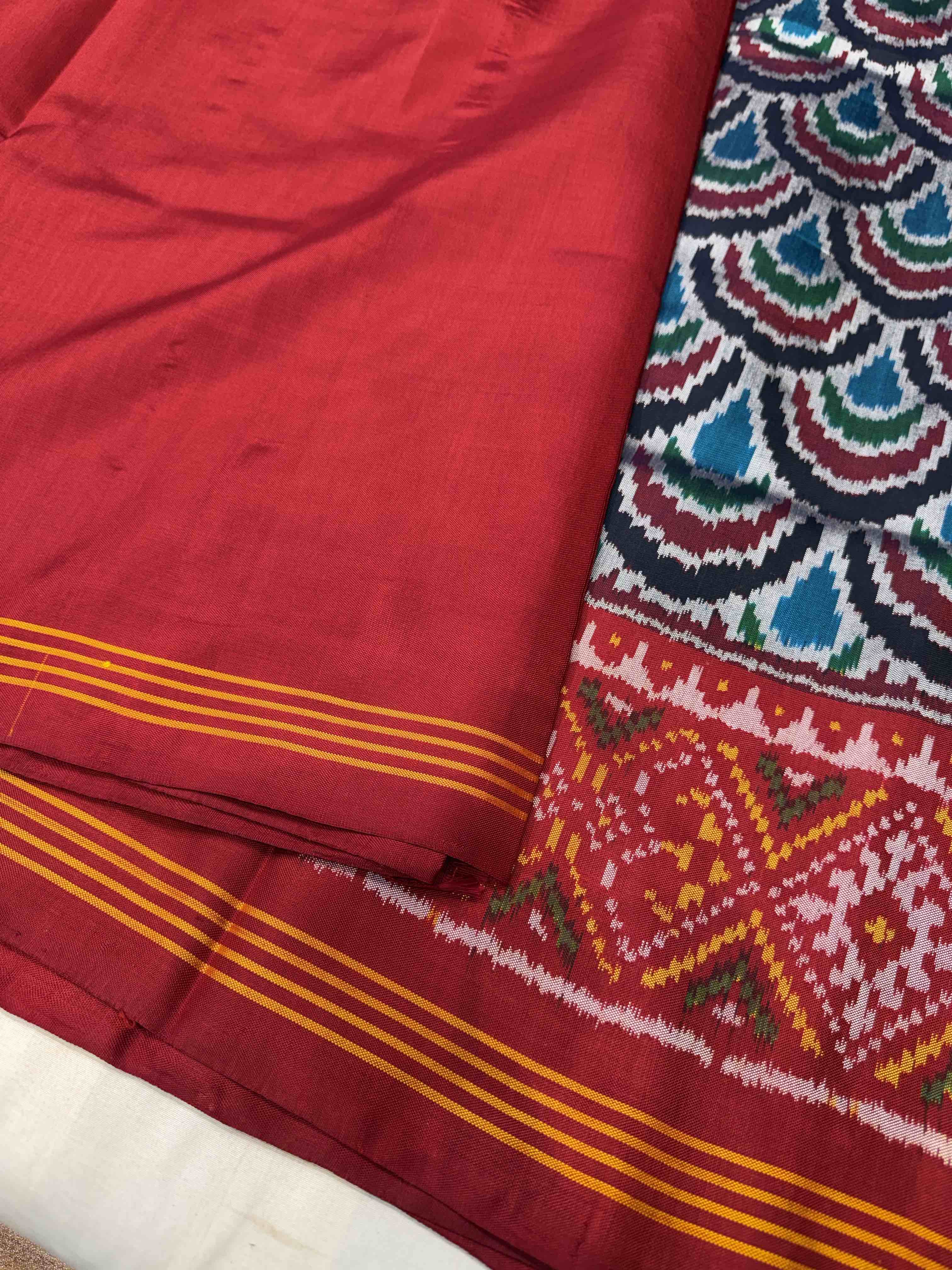 Handwoven Patola Silk Saree