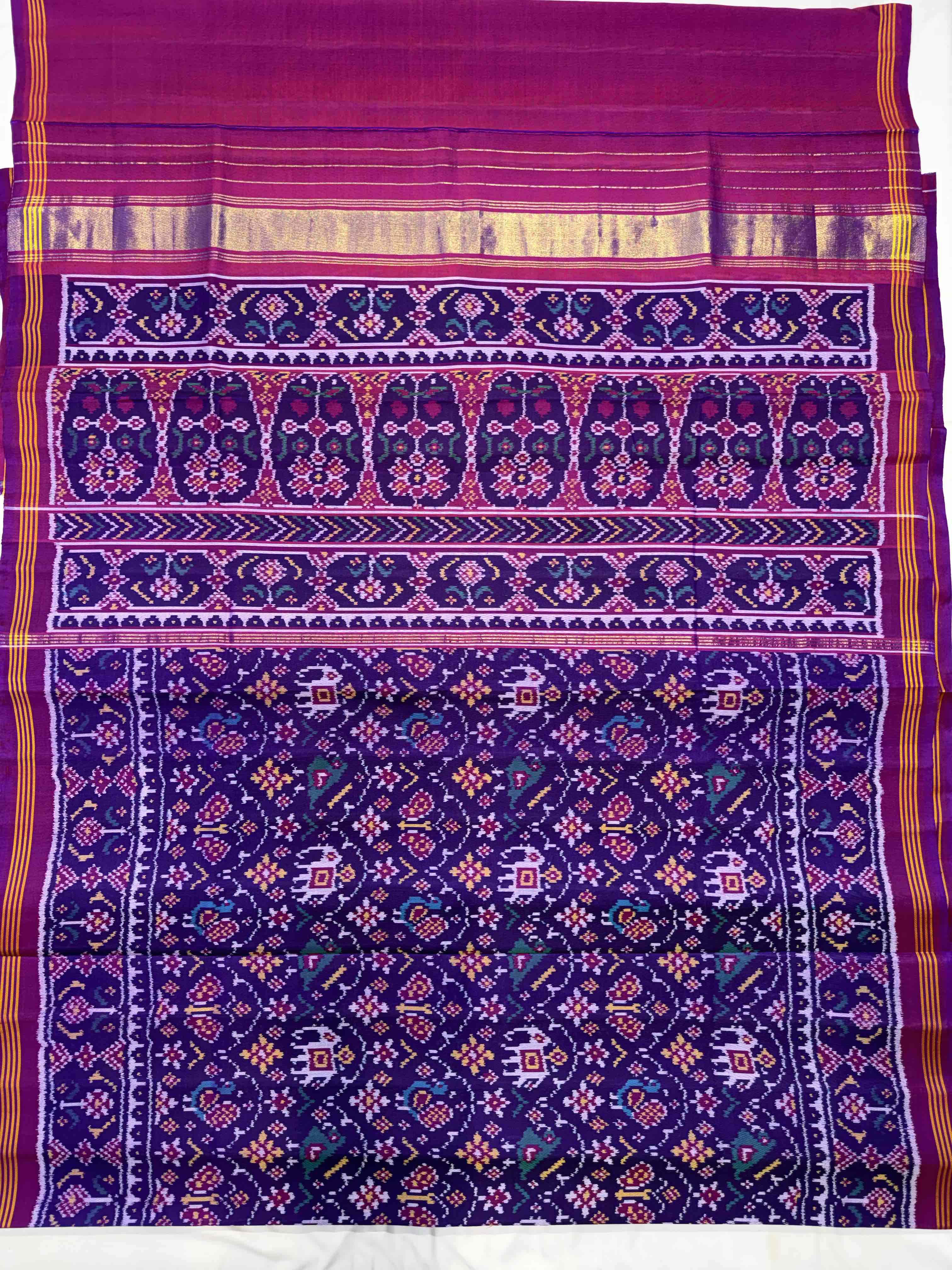 Handwoven Patola Silk Saree