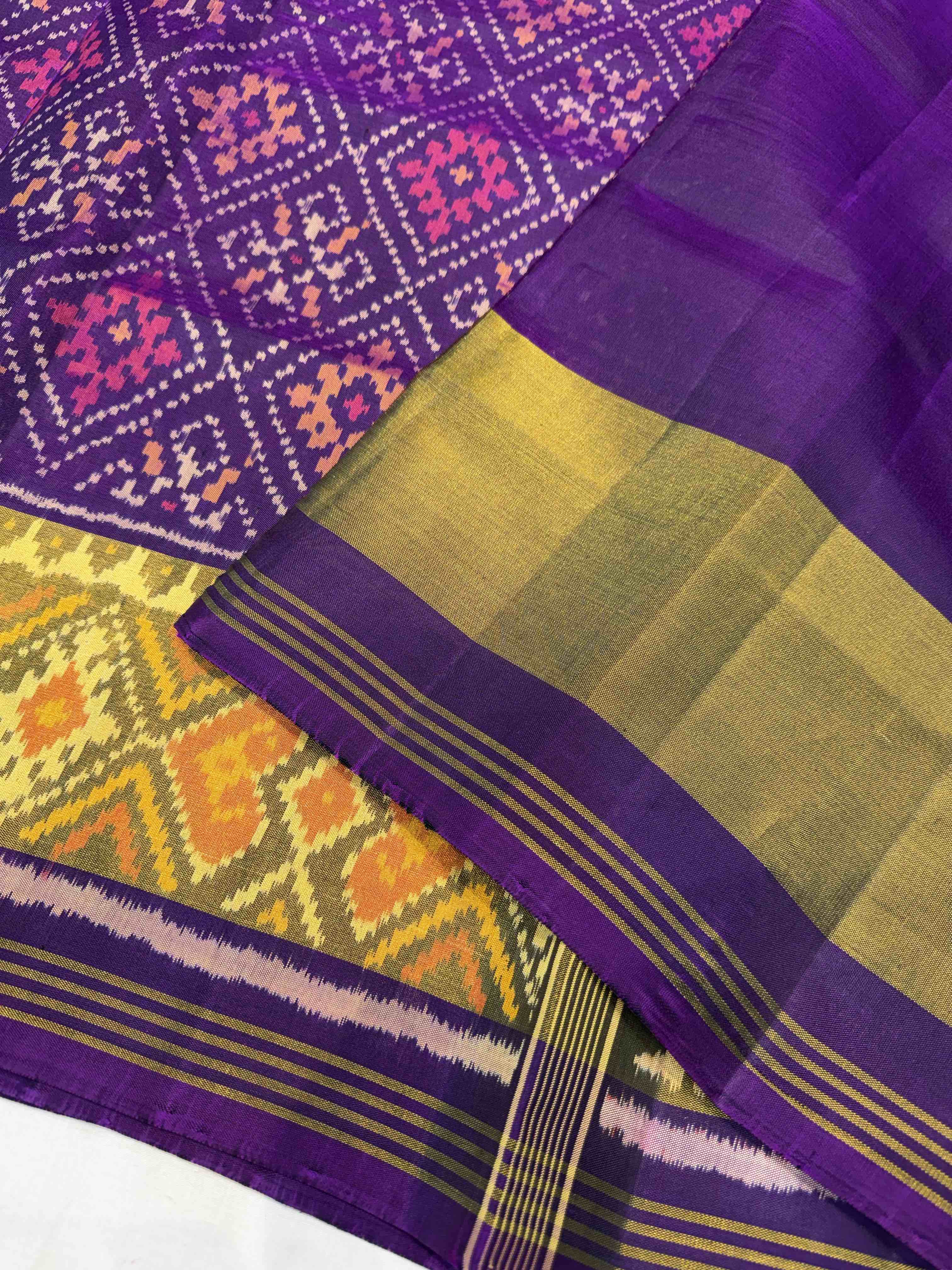 Handwoven Patola Silk Saree