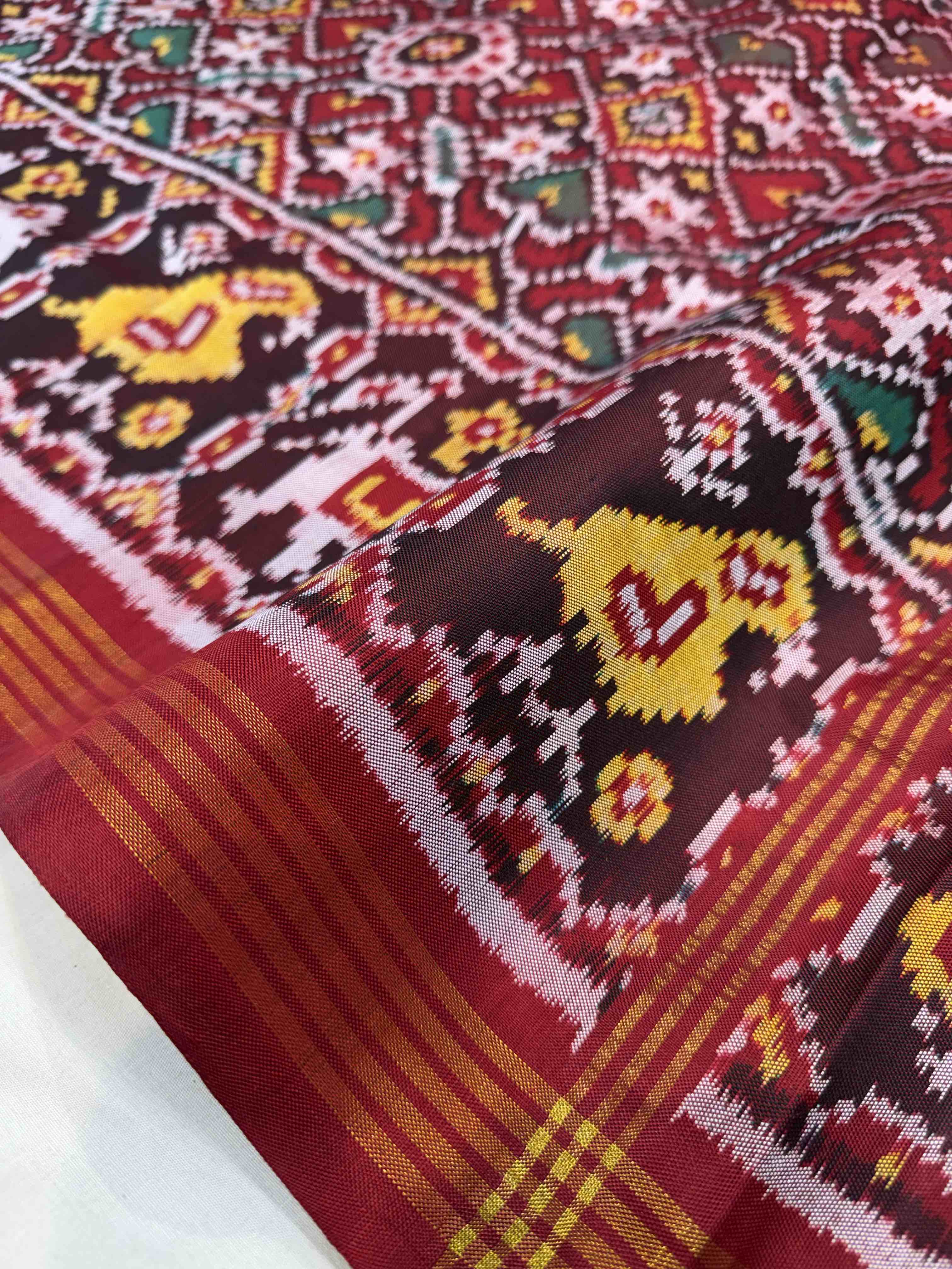 Handwoven Patola Silk Saree
