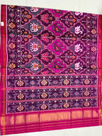 Handwoven Patola Silk Saree Multi Motif