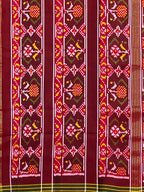 Handwoven Patola Silk Saree Adtala Design
